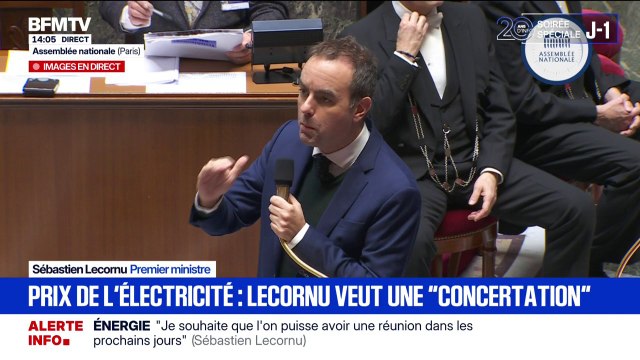 Prix de l’électricité: Sébastien Lecornu estime que les consultations à venir avec les formations politiques “vont permettre d’avancer”