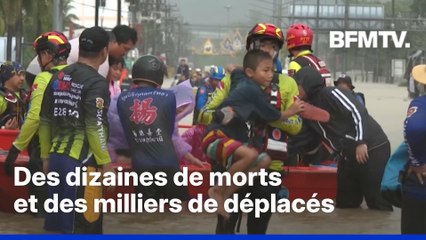 La Thaïlande frappée par des pluies torrentielles depuis plusieurs jours