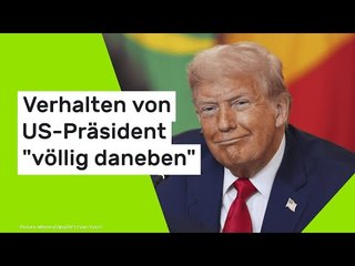 Donald Trump: Rechtsexperte fällt vernichtendes Urteil - Verhalten von US-Präsident "völlig daneben"