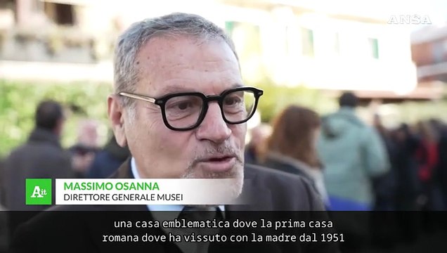 Inaugurata a Roma 'Casa Pasolini'. Lo scrittore abito' tre anni, diventera' hub culturale