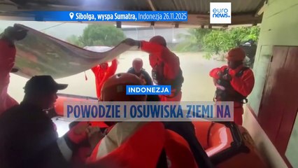 Indonezja: powodzie i osuwiska ziemi na wyspie Sumatra