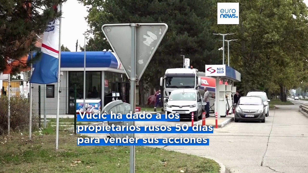 Las sanciones de EE.UU. contra Rusia se ciernen sobre la principal refinería de petróleo de Serbia