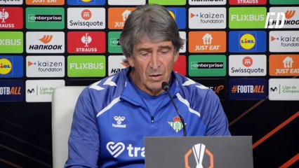 Manuel Pellegrini habla sobre la acción de Antony