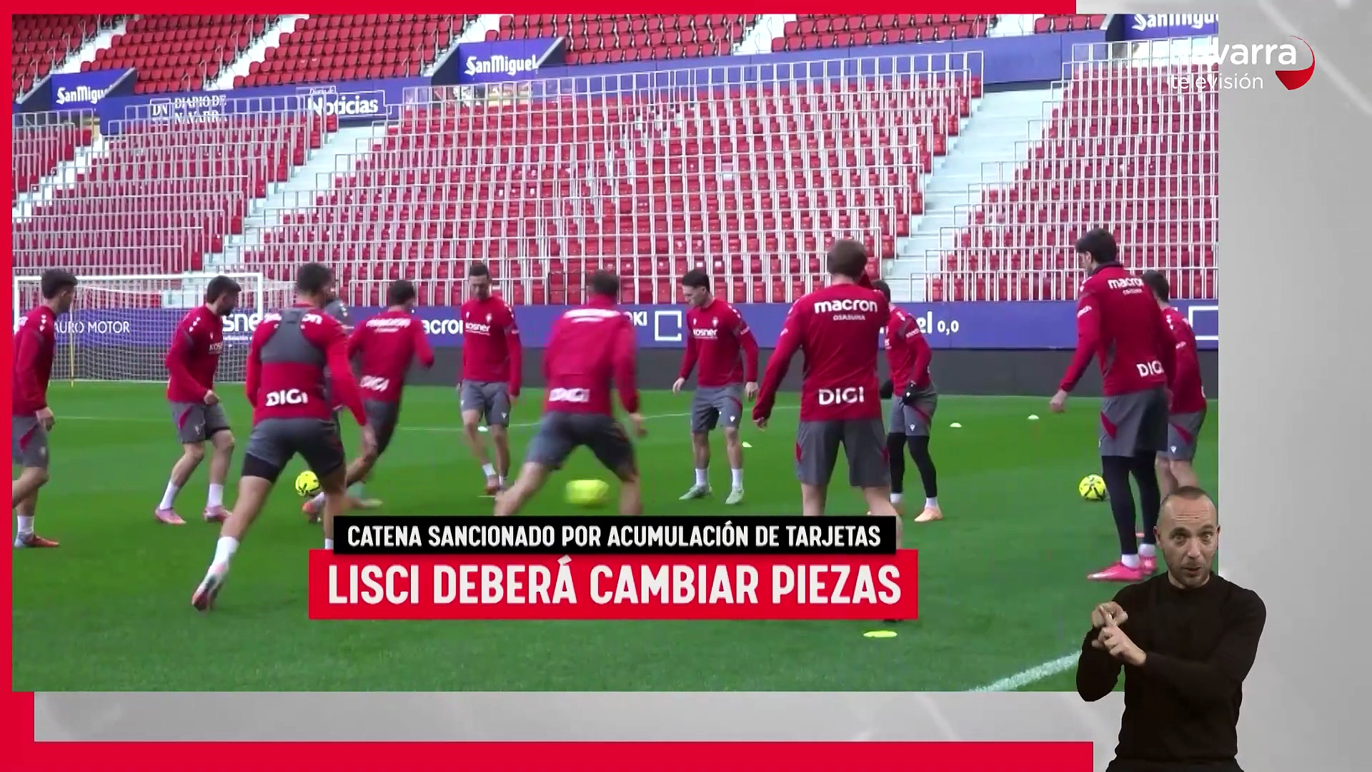 Noticias de Navarra 14:30h 26/11/2025 Lengua de Signos