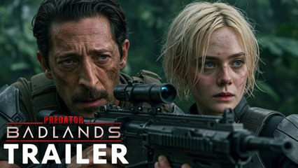 Predator 6 _ Badlands (2025) - First Trailer _ Elle Fanning