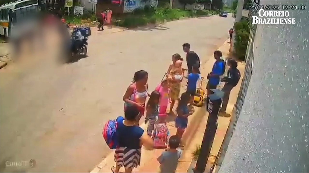 Criança é atropelada por motociclista em Valparaíso (GO); condutor foge sem prestar socorro