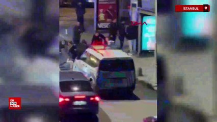 İstanbul'da iki grup arasındaki kavgayı polis havaya ateş açarak ayırdı