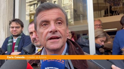 Calenda "Sul piano di pace in Ucraina Meloni è al bivio tra Ue e Trump"