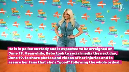 Bebe Rexha Pelted In The Face By Cell Phone While Performing In NYC