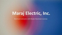 Maraj Electric, Inc. - The Power Behind Reliable Performance