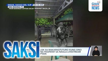 P2M pabuya, inialok sa makapagtuturo kung sino ang nasa likod ng pagpatay sa nagla-livestream na barangay captain | Saksi