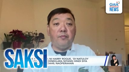 Biyahe pa-Austria ni Harry Roque, 'di natuloy dahil umano sa idineklara niyang hindi siya ligtas bumiyahe dahil naoperahan | Saksi