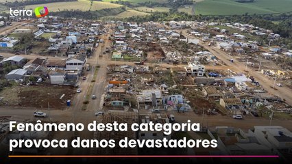 Tornados que devastaram cidades no Paraná são reclassificados para F4, com ventos de até 418 Km/h