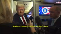 “Por las buenas o por las malas”: Trump redobla sus amenazas contra Venezuela