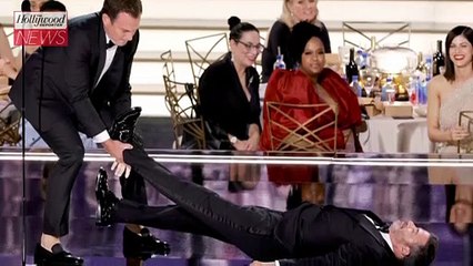 Jimmy Kimmel Apologizes to Quinta Brunson for Controversial Emmys Bit | THR News