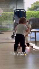 Αργυρός-Νίκα: Ο γιος τους έκανε τα πρώτα του βήματα και το βίντεο είναι πολύ cute!