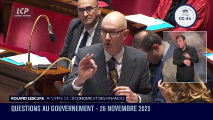 Questions au Gouvernement - Questions au Gouvernement du mercredi 26 novembre 2025