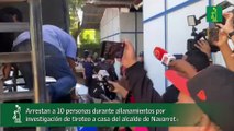 Arrestan a 10 personas durante allanamientos por investigación de tiroteo a casa del alcalde de Navarrete