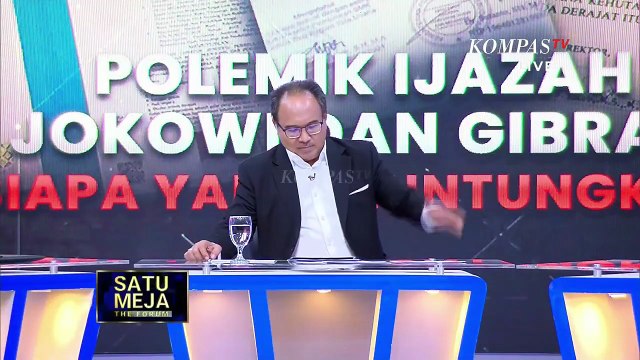 Adi Prayitno Nilai Kasus Ijazah Jokowi-Gibran Bisa Selesai Lewat Hukum | SATU MEJA