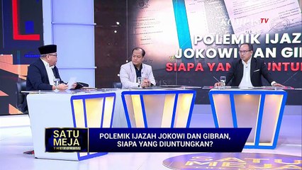 Polemik Ijazah Jokowi-Gibran Kapan Berakhir? Ini Jawab Demokrat, PSI hingga Adi Prayitno | SATU MEJA