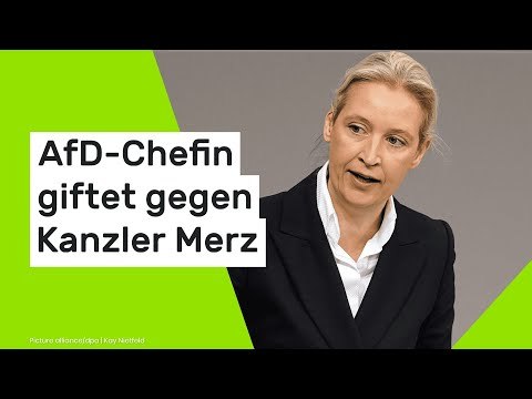 Alice Weidel: Ihr Feixen wird sich der Wähler merken - AfD-Chefin giftet gegen Kanzler Merz