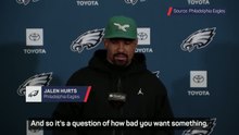 'Part of our identity is finding ways to win' - Hurts wants an Eagles reponse