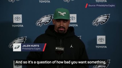 'Part of our identity is finding ways to win' - Hurts wants an Eagles reponse