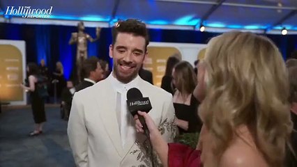 Michael Urie Says He's "Very Worried" About Minority Groups During Trump's Term | SAG Awards 2025