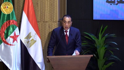 كلمة رئيس الوزراء خلال فعاليات منتدى الأعمال المصري الجزائري