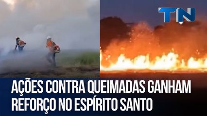 Ações contra queimadas ganham reforço no Espírito Santo
