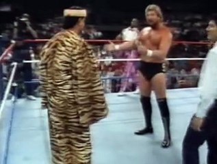 The Million $ Man Ted DiBiase vs Superfly Jimmy Snuka