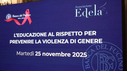 Banca del Fucino e associazione Edela insieme contro la violenza di genere