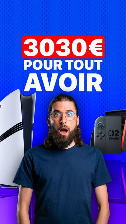 LE PRIX POUR ÊTRE UN GAMER EN 2025 VA TE DÉTRUIRE 💀 #console #gaming #jeuxvideo #PS5 #switch2