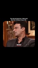 Manoj Bajpayee sharing his mom’s advice is the kind of real we all need. #GlamSham #ManojBajpayee #LifeLessons #MotherWisdom (Manoj Bajpayee, mother advice, Hindi motivation, emotional speech, Bollywood actor)