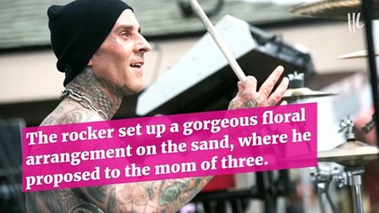 Kourtney Kardashian & Travis Barker Engaged After He Proposes In Montecito