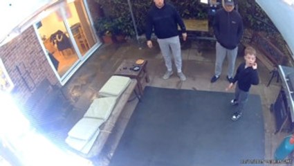 Dad Celebrates Five-Year-Old Son's First 180 in Darts