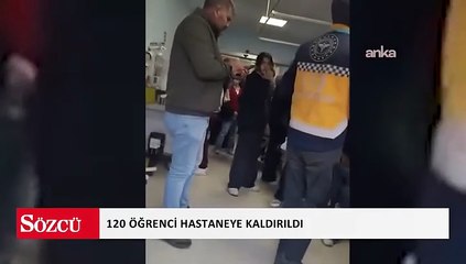 Bingöl’de yedikleri yemeğin ardından rahatsızlanan 120 öğrenci hastaneye kaldırıldı