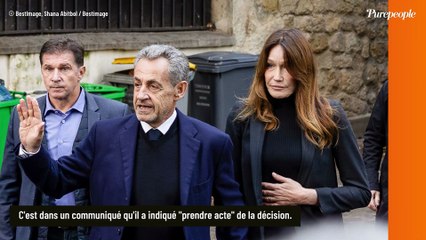 Le verdict est tombé pour Nicolas Sarkozy : l'ancien président français prend la parole dans un communiqué