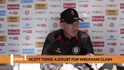 “Only player with problems was Twine!” | Gerhard Struber | Wrexham vs. Bristol City