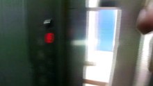 2000s şanlift elevator old modernized 2x speed in ocak apt kadıköy istanbul