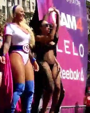 Blac Chyna Does Her Raciest Twerking Performance Ever With Bare Butt At SlutWalk
