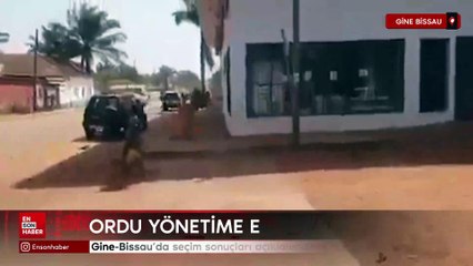 Gine-Bissau’da seçim sonuçları açıklanmadan ordu yönetime el koydu