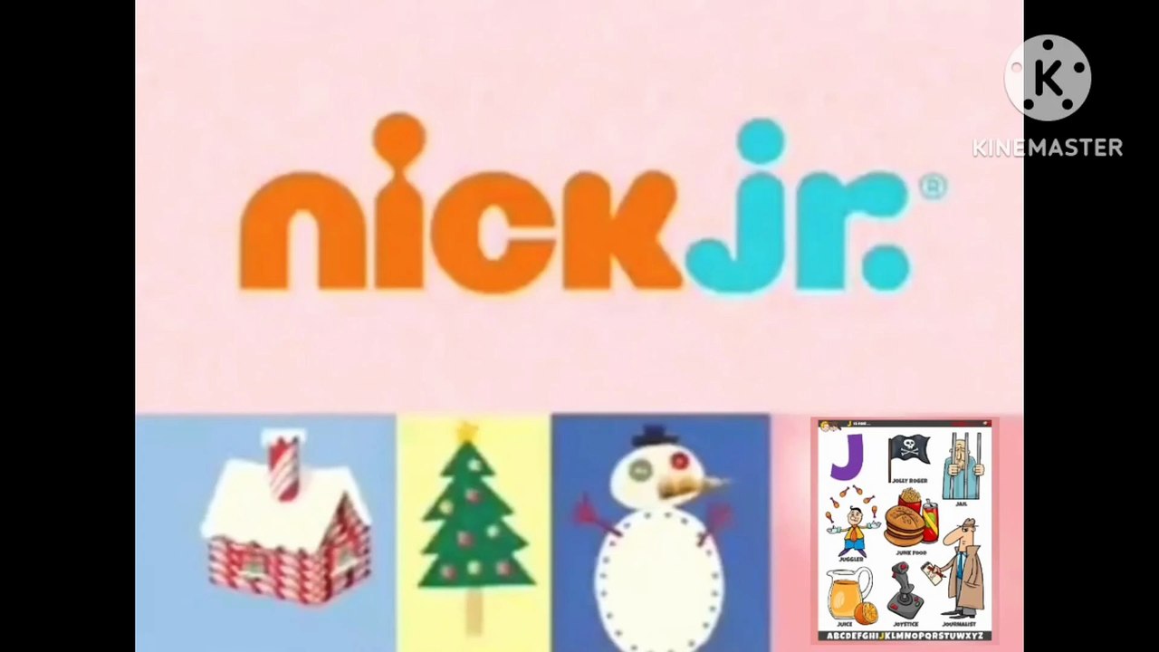 Nick Jr Candy Cane Song Logos (December 2009-2011)