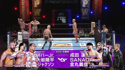Ren Narita, SANADA & Yoshinobu Kanemaru vs. Hartley Jackson, Ryohei Oiwa & Zack Sabre Jr.: NJPW World Tag League 2025 Day 5 (11/26/2025)
