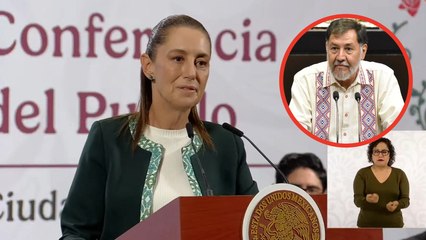Claudia Sheinbaum ''regaña'' a Gerardo Fernández Noroña: ''Hay que ser solidarios''