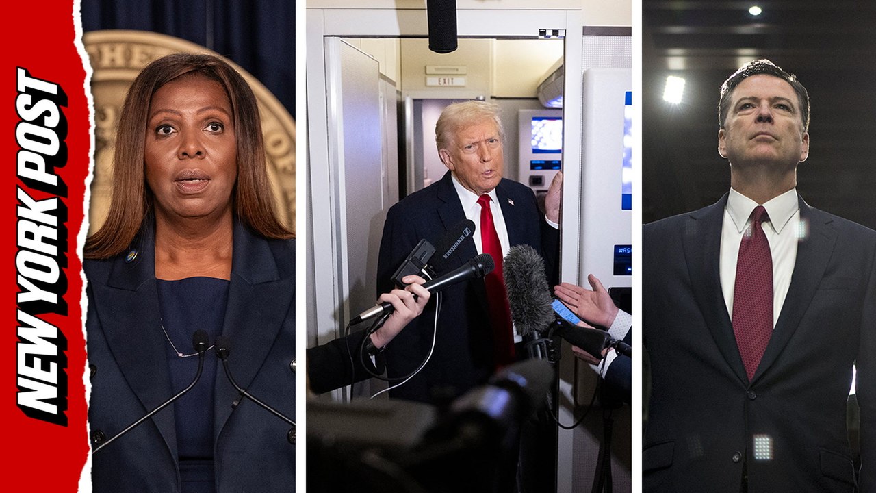 Trump Weighs In After Judge Dismisses Cases Against James Comey and Letitia James