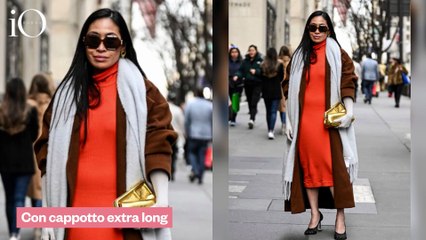 Arancione d’inverno: gli outfit più luminosi per scaldare la stagione fredda