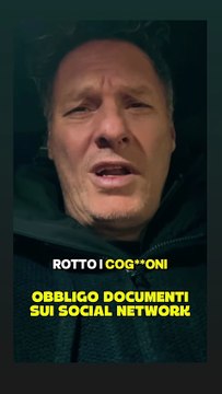 Robby Giusti - OBBLIGO DOCUMENTI PER USARE I SOCIAL! Cosa ne pensi ? 👇👇(26.11.25)