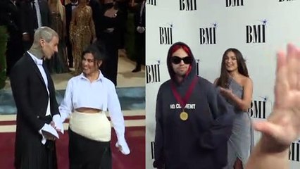 Kourtney Kardashian & Travis Barker Enjoy Double Date With Addison Rae & Omer Fedi