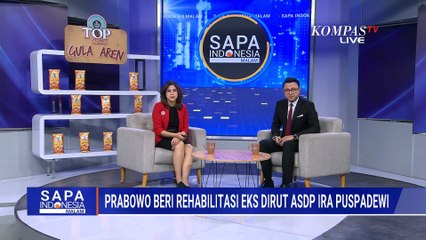 Respons KPK dan MA soal Prabowo Beri Rehabilitasi pada Eks Dirut ASDP Ira Puspadewi | SAPA MALAM